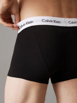 Calvin Klein 3 Pack Low Rise Trunks - Cotton Stretch -Everywear Shop 0000U2664G 001 alternate3