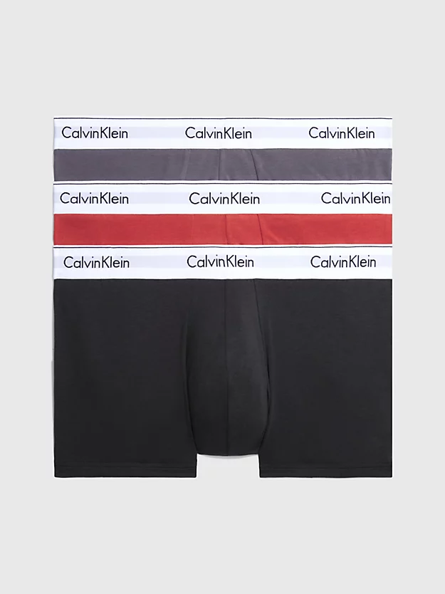 Calvin Klein 3 Pack Trunks - Modern Cotton 3 Calvin Klein 3 Pack Trunks - Modern Cotton