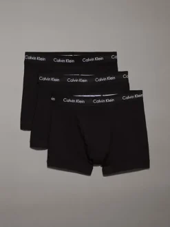 Calvin Klein 3 Pack Trunks - Cotton Stretch Wicking