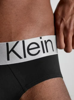 Calvin Klein 3 Pack Briefs - Steel Micro 10 Calvin Klein 3 Pack Briefs - Steel Micro -Everywear Shop 000NB3073A 7V1 alternate3