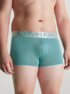 Calvin Klein 3 Pack Low Rise Trunks - Steel Micro -Everywear Shop 000NB3074A GIB alternate2
