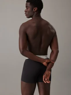 Calvin Klein 3 Pack Boxer Briefs - Steel Cotton 9 Calvin Klein 3 Pack Boxer Briefs - Steel Cotton -Everywear Shop 000NB3131A 7V1 alternate2