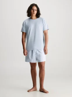 Calvin Klein Shorts Pyjama Set -Everywear Shop 000NB3324E HWK alternate2