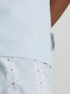 Calvin Klein Shorts Pyjama Set -Everywear Shop 000NB3324E HWK alternate5