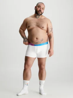 Calvin Klein Plus Size Trunks - Pride -Everywear Shop 000NB3520A BTP alternate4