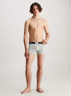 Calvin Klein 3 Pack Trunks - CK96 -Everywear Shop 000NB3528E JGN alternate5