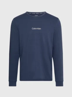 Calvin Klein Lounge Long-Sleeve T-shirt - Modern Structure -Everywear Shop 000NM2171E CCU alternate5