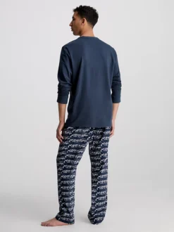 Calvin Klein Pants Pyjama Set - Modern Structure -Everywear Shop 000NM2184E GVB alternate2