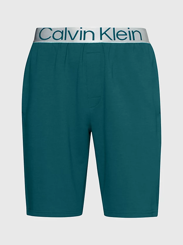 Calvin Klein Lounge Shorts - Steel Cotton 8 Calvin Klein Lounge Shorts - Steel Cotton - Image 6