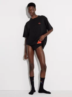 Calvin Klein Pyjama Top - Pride -Everywear Shop 000NM2418E UB1 alternate3