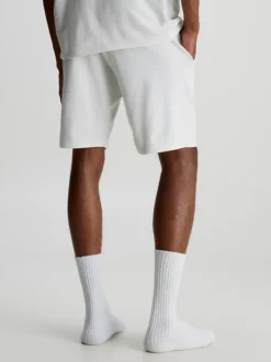 Calvin Klein Pyjama Shorts - Cotton Stretch 10 Calvin Klein Pyjama Shorts - Cotton Stretch -Everywear Shop 000NM2425E DE0 alternate2