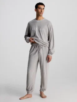 Calvin Klein Soft Towelling Lounge Joggers -Everywear Shop 000NM2449E 5ZT alternate4