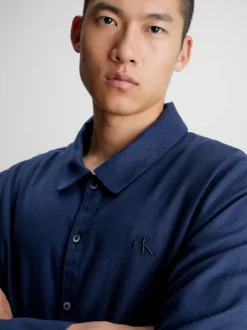 Calvin Klein Flannel Pants Pyjama Set -Everywear Shop 000NM2463E VN7 alternate2