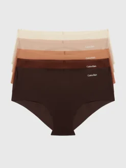 Calvin Klein 5 Pack Hipster Panties - Invisibles