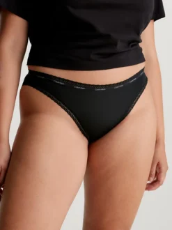 Calvin Klein 3 Pack Bikini Briefs - Bottoms Up 10 Calvin Klein 3 Pack Bikini Briefs - Bottoms Up -Everywear Shop 000QD3804E I21 alternate2