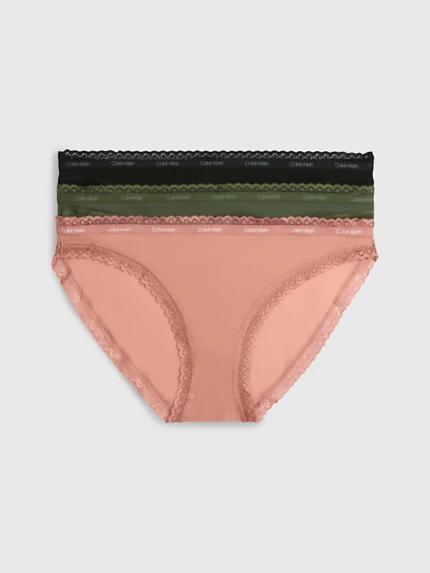 Calvin Klein 3 Pack Bikini Briefs - Bottoms Up 3 Calvin Klein 3 Pack Bikini Briefs - Bottoms Up