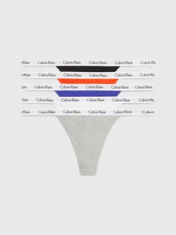Calvin Klein 5 Pack String Thongs - Carousel