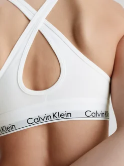 Calvin Klein Lift Bralette - Modern Cotton 10 Calvin Klein Lift Bralette - Modern Cotton -Everywear Shop 000QF1654E 100 alternate3