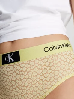 Calvin Klein Lace High Waisted Bikini Briefs - CK96 16 Calvin Klein Lace High Waisted Bikini Briefs - CK96 -Everywear Shop 000QF7177E 9LD alternate5