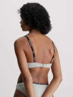 Calvin Klein Plunge Push-Up Bra - CK96 -Everywear Shop 000QF7220E P7A alternate2