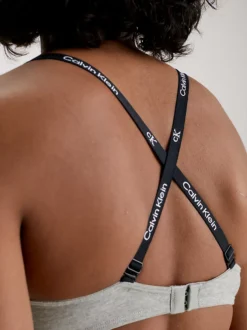 Calvin Klein Plunge Push-Up Bra - CK96 -Everywear Shop 000QF7220E P7A alternate3