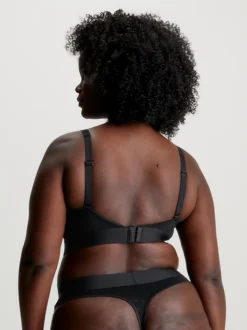 Calvin Klein Plus Size Lace Bralette - Intrinsic -Everywear Shop 000QF7341E UB1 alternate2