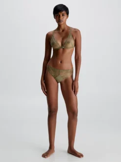 Calvin Klein Lace Triangle Bra 13 Calvin Klein Lace Triangle Bra -Everywear Shop 000QF7349E FUC alternate5