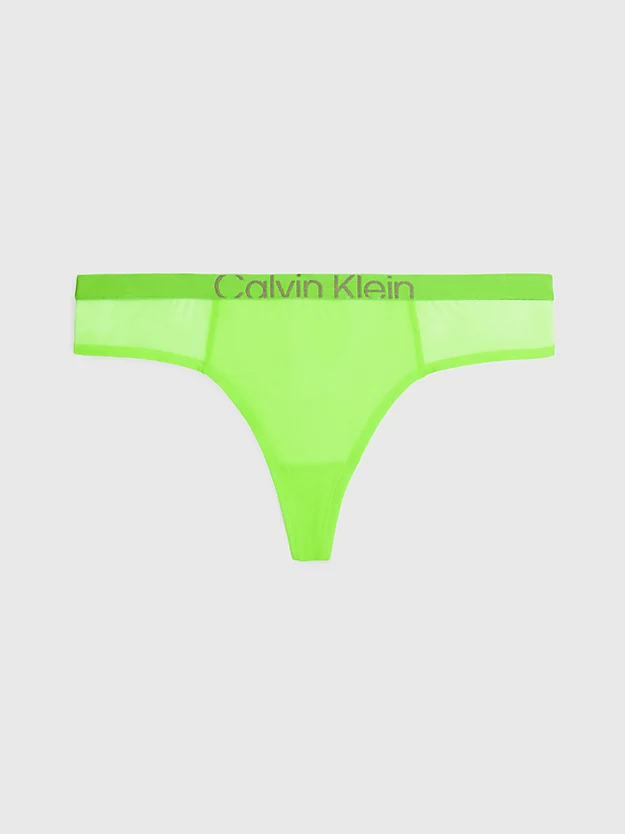 Calvin Klein Mesh Thong - Future Shift 3 Calvin Klein Mesh Thong - Future Shift