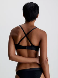 Calvin Klein Lace Triangle Bra - Intrinsic 13 Calvin Klein Lace Triangle Bra - Intrinsic -Everywear Shop 000QF7491E UB1 alternate5