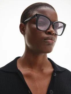 Calvin Klein Butterfly Sunglasses CK22530S -Everywear Shop 00CK22530S 001 alternate3