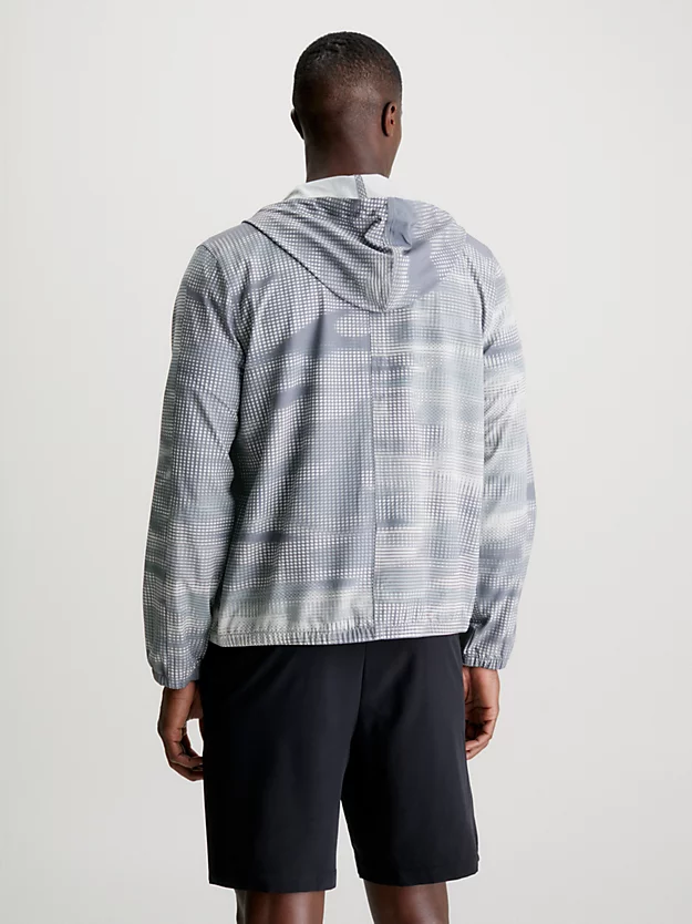 Calvin Klein Printed Hooded Windbreaker 4 Calvin Klein Printed Hooded Windbreaker - Image 3