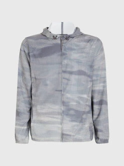 Calvin Klein Printed Hooded Windbreaker 12 Calvin Klein Printed Hooded Windbreaker -Everywear Shop 00GMF3O513 13M alternate5
