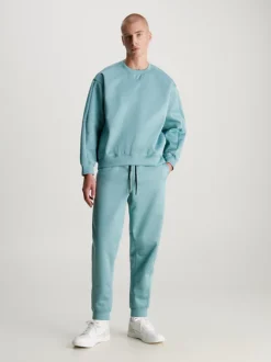 Calvin Klein Technical Knit Sweatshirt -Everywear Shop 00GMF3W313 CAX alternate3