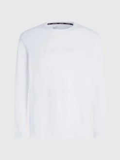 Calvin Klein Long Sleeve Gym T-shirt -Everywear Shop 00GMS3K200 YAF alternate4