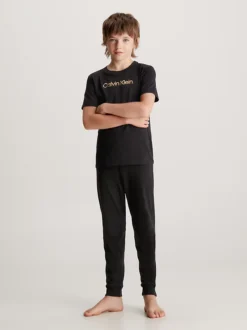 Calvin Klein 2 Pack Boys T-shirts - Modern Cotton -Everywear Shop B70B700458 0R8 alternate4