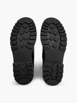 Calvin Klein Faux Patent Leather Kids Lace-Up Shoes -Everywear Shop EFCK080413 999 alternate3