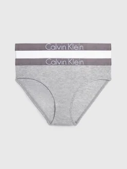 Calvin Klein 2 Pack Girls Bikini Brief
