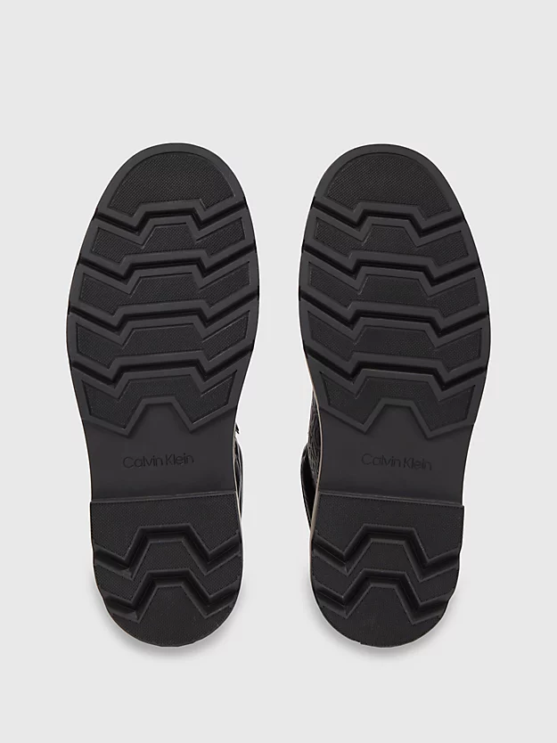Calvin Klein Leather Logo Boots 7 Calvin Klein Leather Logo Boots - Image 5