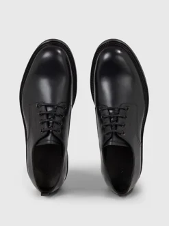 Calvin Klein Leather Lace-Up Shoes -Everywear Shop HM0HM01230 BEH alternate2