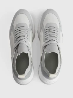 Calvin Klein Recycled Knit Trainers -Everywear Shop HW0HW01446 0IO alternate2