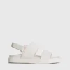 Calvin Klein Recycled Logo Jacquard Sandals -Everywear Shop HW0HW01491 02R main