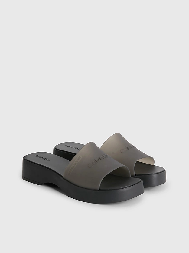 Calvin Klein Wedge Sliders 4 Calvin Klein Wedge Sliders - Image 2