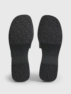 Calvin Klein Wedge Sliders 12 Calvin Klein Wedge Sliders -Everywear Shop HW0HW01514 BEH alternate4