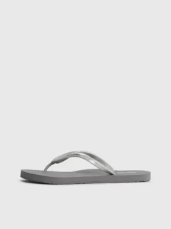 Calvin Klein Metallic Flip Flops -Everywear Shop HW0HW01530 0IP alternate5