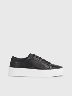 Calvin Klein Platform Logo Trainers