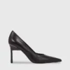 Calvin Klein Leather Stiletto Pumps