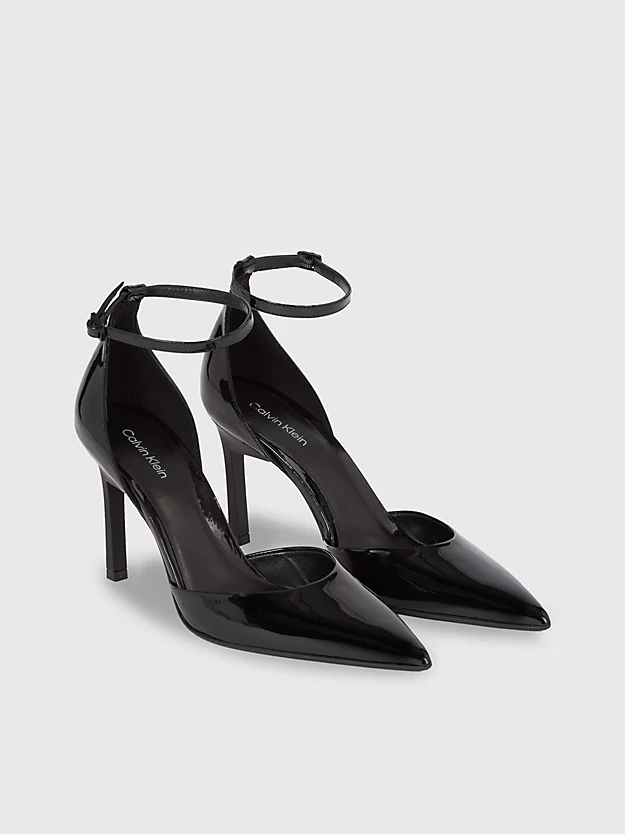 Calvin Klein Patent Leather Stiletto Pumps 4 Calvin Klein Patent Leather Stiletto Pumps - Image 2