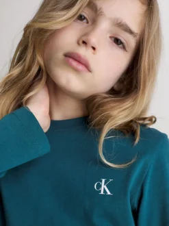 Calvin Klein 2 Pack Logo Sleeve T-shirts -Everywear Shop IB0IB01539 0KH alternate4