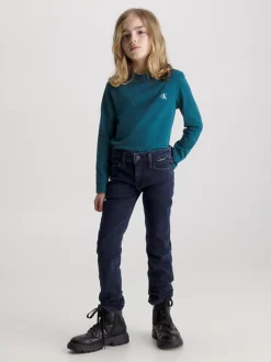 Calvin Klein 2 Pack Logo Sleeve T-shirts -Everywear Shop IB0IB01539 0KH alternate5