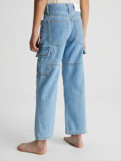 Calvin Klein Relaxed Skater Jeans -Everywear Shop IB0IB01585 1A4 alternate1